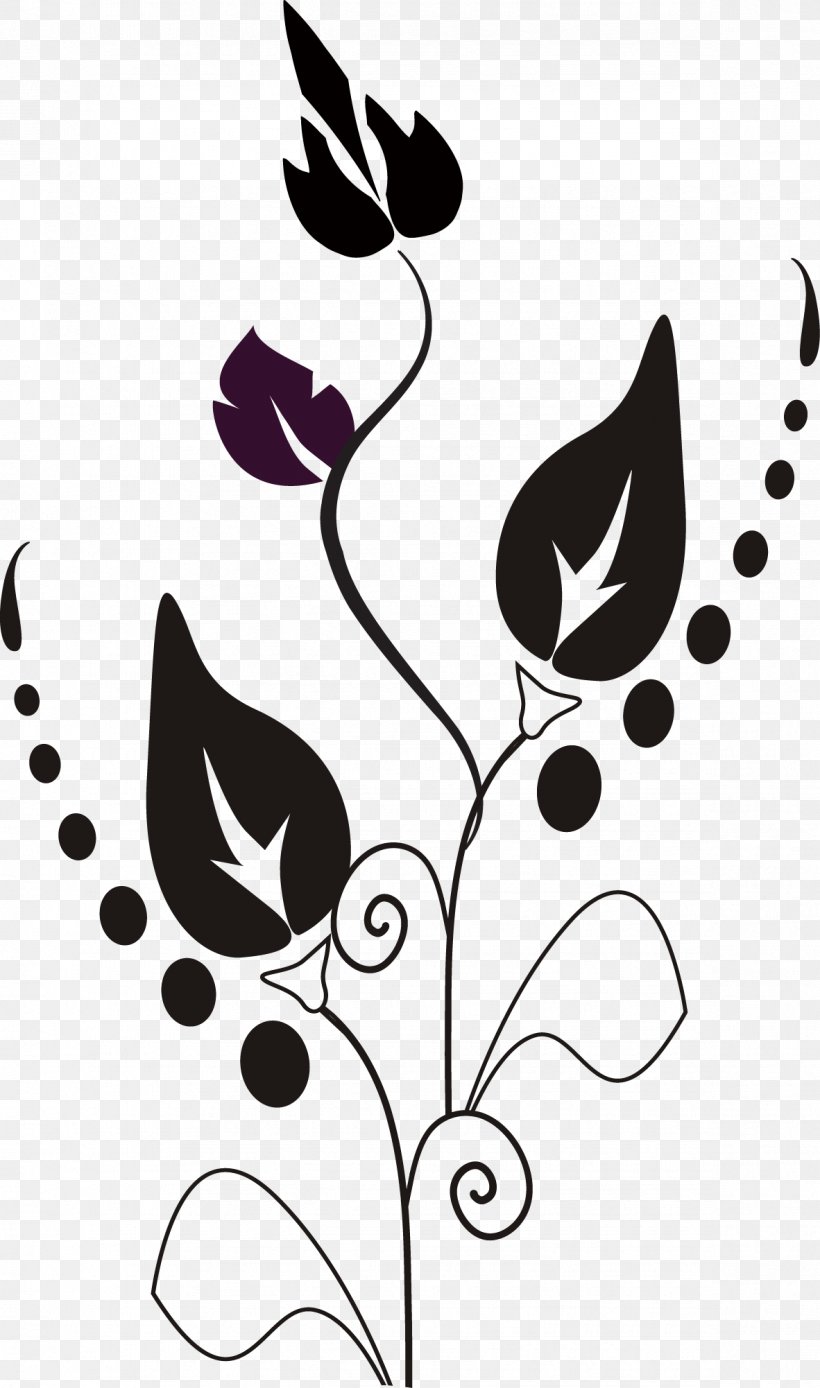 Floral Design Visual Arts Pattern, PNG, 1182x2002px, Floral Design, Art, Black And White, Branch, Brush Download Free