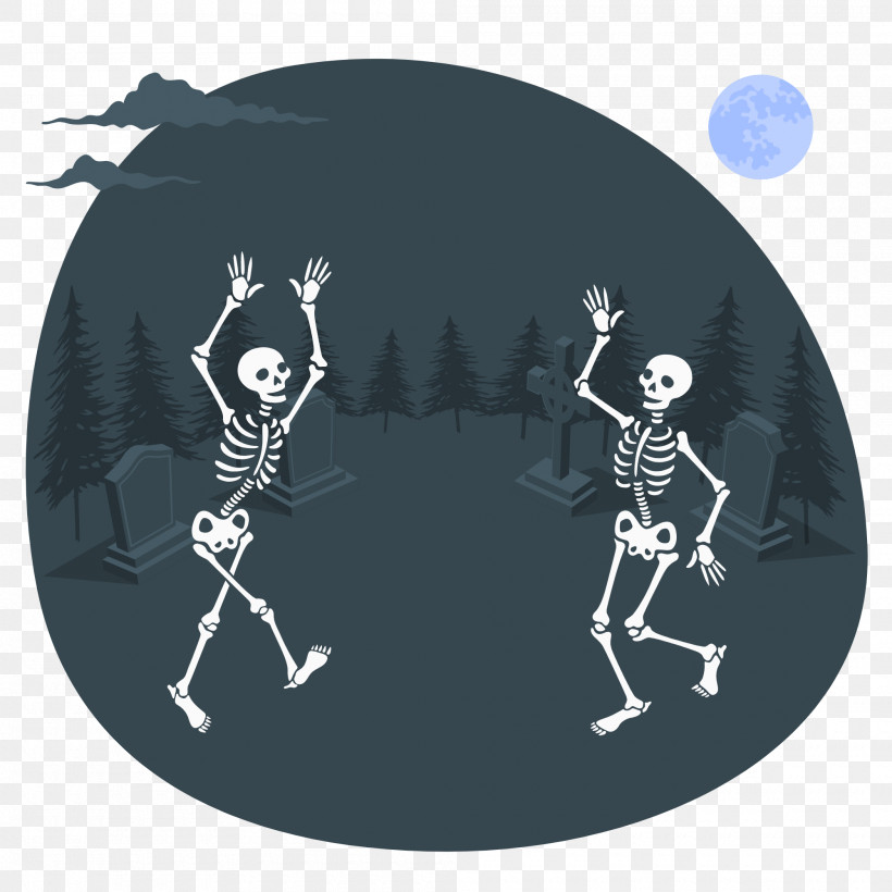Halloween, PNG, 2000x2000px, Halloween, Skeleton Download Free