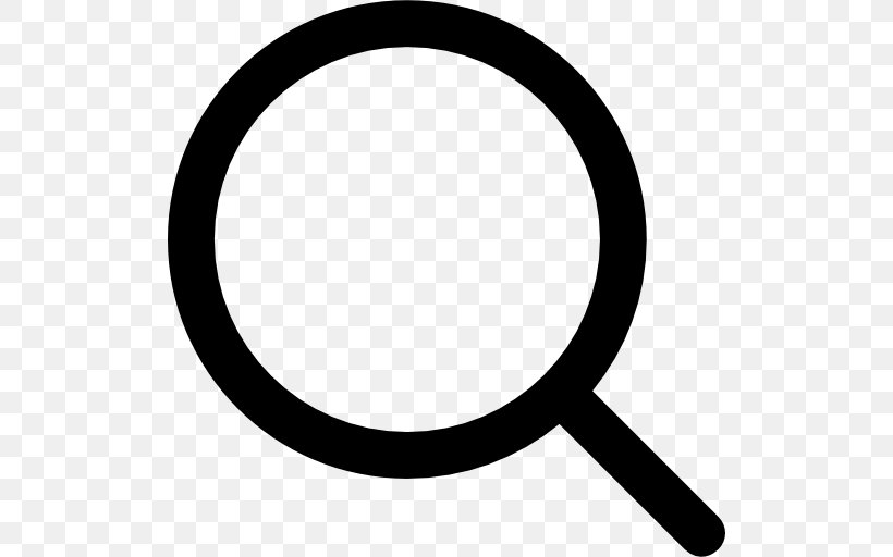 Magnifying Glass Magnifier, PNG, 512x512px, Glass, Art, Black And White, Magnification, Magnifier Download Free