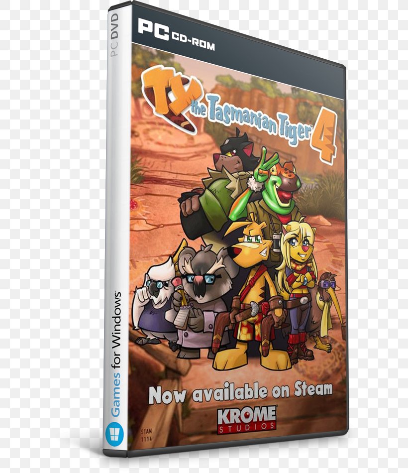 PC Game Ty The Tasmanian Tiger 4 BattleBlock Theater Personal Computer, PNG, 620x950px, Pc Game, Action Figure, Battleblock Theater, Dvd, Film Download Free