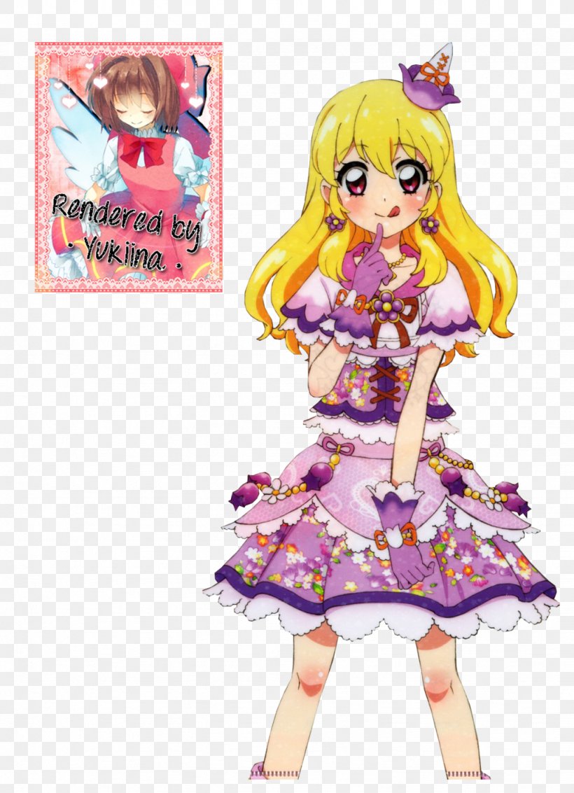 Aikatsu! Ichigo Hoshimiya Aikatsu Friends! Aikatsu Stars!, PNG, 1024x1415px, Watercolor, Cartoon, Flower, Frame, Heart Download Free