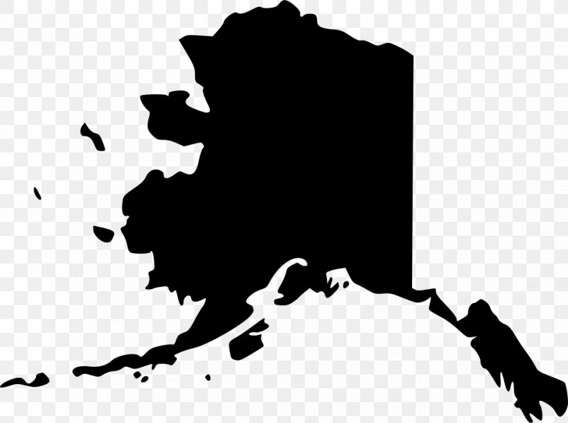 Flag Of Alaska Vector Map, PNG, 980x730px, Alaska, Black, Black And White, Flag Of Alaska, Flag Of The United States Download Free
