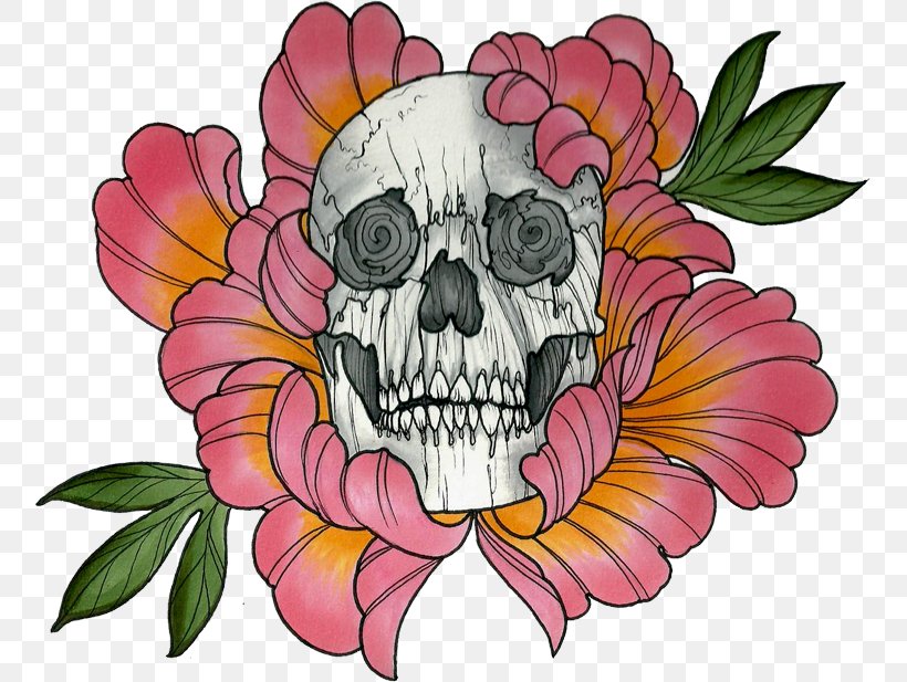 Floral Design Cut Flowers Flowering Plant Pattern, PNG, 755x617px, Floral Design, Art, Bone, Cut Flowers, Fictional Character Download Free