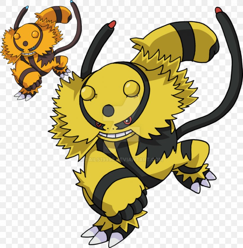 Pokémon Diamond And Pearl Electivire Pokémon Sun And Moon Art, PNG, 886x902px, Electivire, Art, Artwork, Bee, Butterfly Download Free