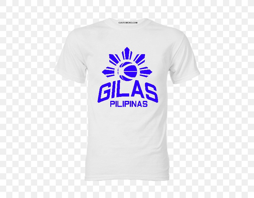 T-shirt Gilas Pilipinas Program Philippines Sleeve Bluza, PNG, 640x640px, Tshirt, Active Shirt, Basketball, Bluza, Brand Download Free