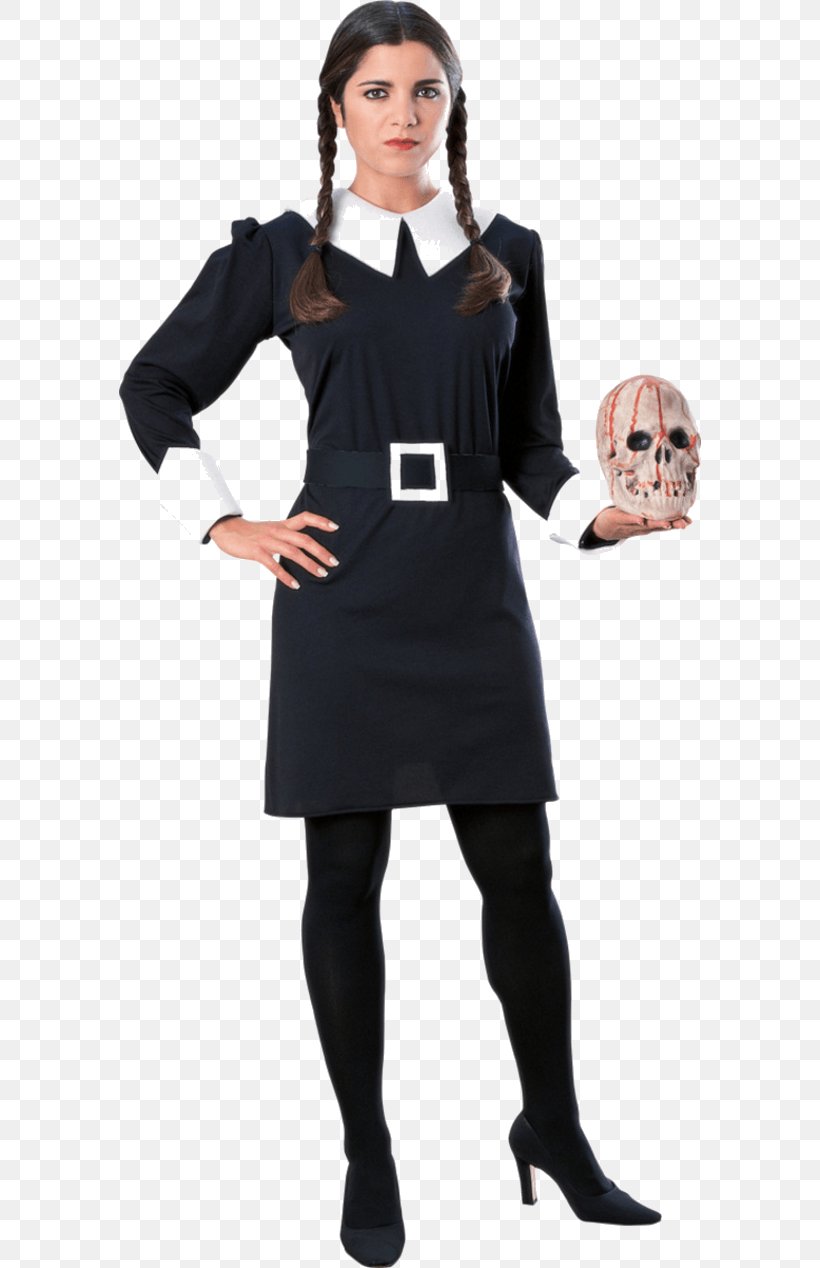Wednesday Addams The Addams Family Halloween Costume Dress, PNG, 800x1268px, Wednesday Addams, Addams Family, Adult, Clothing, Collar Download Free