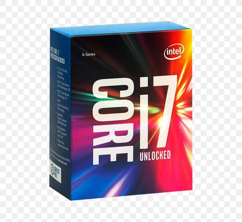 Intel Core I7-6800K LGA 2011, PNG, 750x750px, Intel, Brand, Broadwell, Central Processing Unit, Cpu Socket Download Free