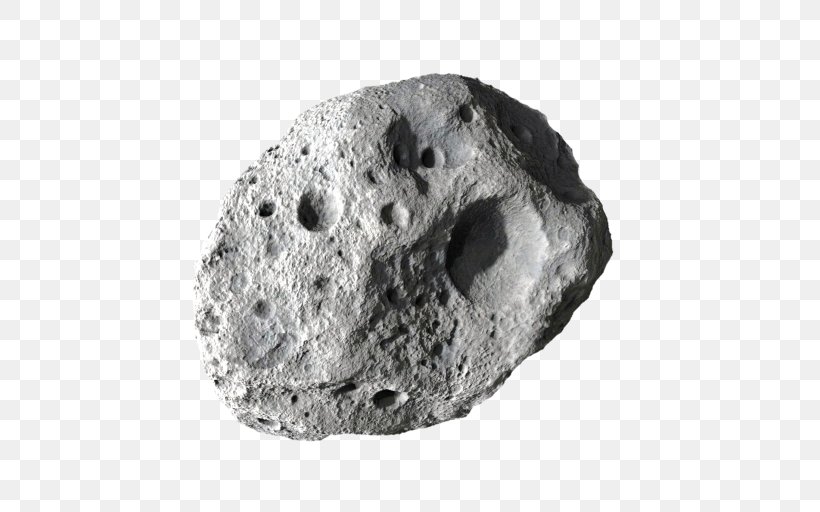 Asteroids & Meteoroids Meteorite Rock, PNG, 512x512px, Meteoroid, Asteroid, Astronomical Object, Black And White, Bone Download Free