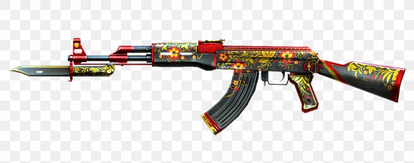 Firearm AK-47 Pistol, PNG, 1000x396px, Watercolor, Cartoon, Flower, Frame, Heart Download Free