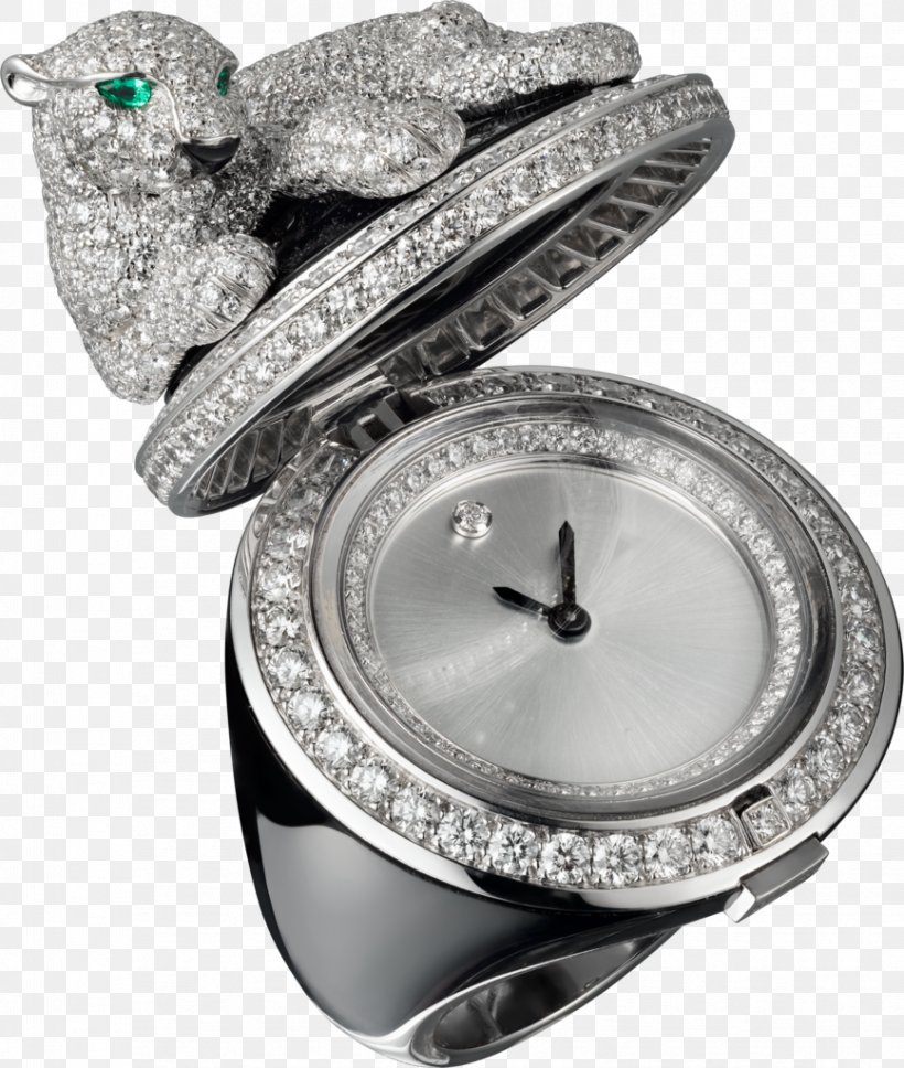 Ring Watch Silver Cartier Jewellery, PNG, 867x1024px, Ring, Bling Bling, Body Jewelry, Cartier, Clock Download Free