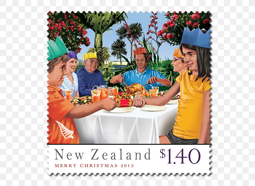 Christmas Stamp Postage Stamps And Postal History Of New Zealand Emission, PNG, 600x600px, Christmas Stamp, Calendar, Christmas, Christmas Dinner, Cuisine Download Free