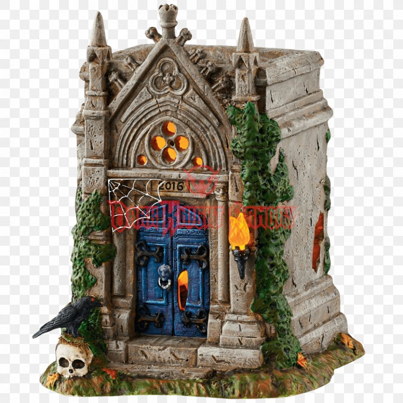 Department 56 Halloween Village Rest In Peace Department 56 Halloween Village Rest In Peace Department 56 Halloween Village Skull Tree Department 56 Snow Village Dead Creek Mill Delivery, PNG, 850x850px, Department 56, Clothing Accessories, Halloween, Medieval Architecture, Peace Download Free