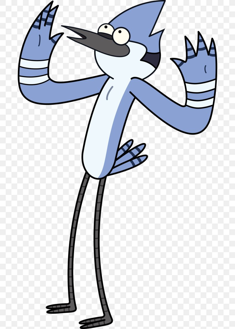 Mordecai Rigby Cartoon Network Character Protagonist, PNG, 696x1148px, Mordecai, Area, Art, Artwork, Black And White Download Free