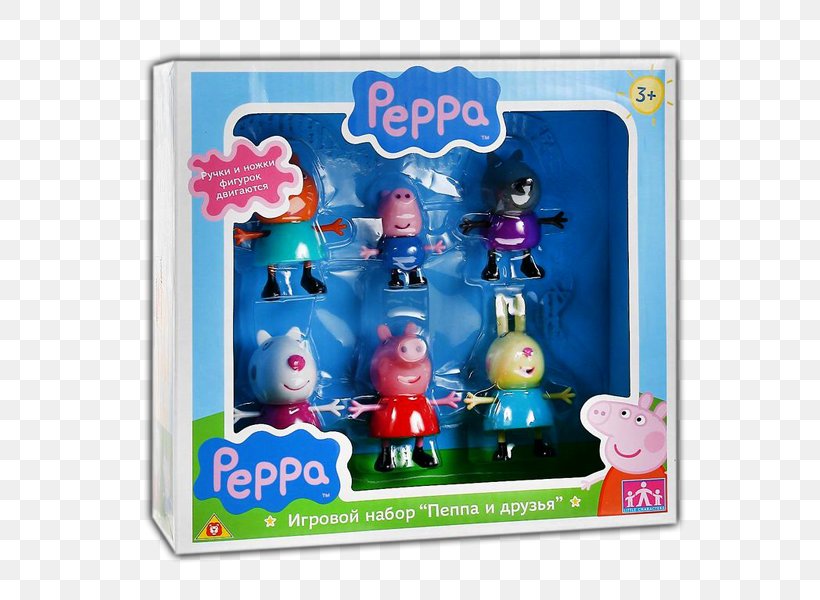 Daddy Pig Action & Toy Figures Свинка Пеппа и друзья Rosman, PNG, 600x600px, Daddy Pig, Action Figure, Action Toy Figures, Character, Figurine Download Free