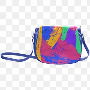 Watercolor Stroke - Handbag Tote Bag Messenger Bags Shopping PNG