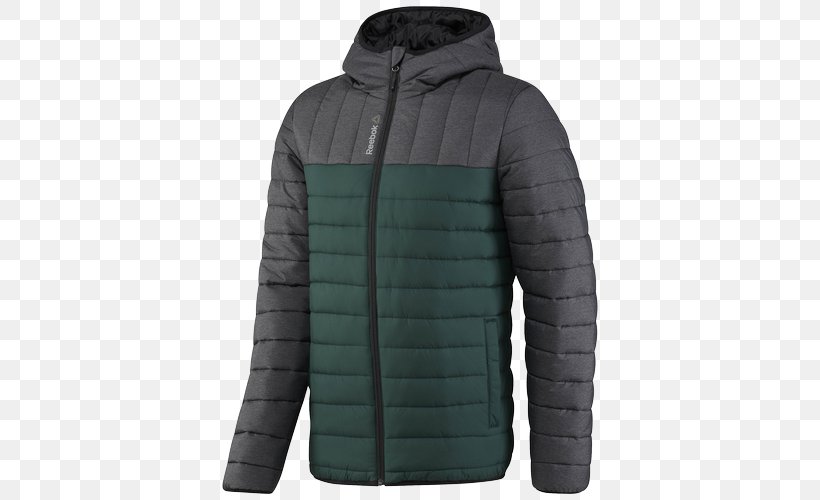 Hoodie Jacket Reebok Sleeve, PNG, 500x500px, Hoodie, Bluza, Brand, Clothing, Fashion Download Free