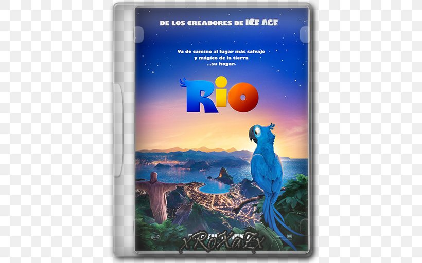 Blu-ray Disc Linda Rio 3D Film, PNG, 512x512px, 3d Film, 2011, Blu, Adventure Film, Animation Download Free