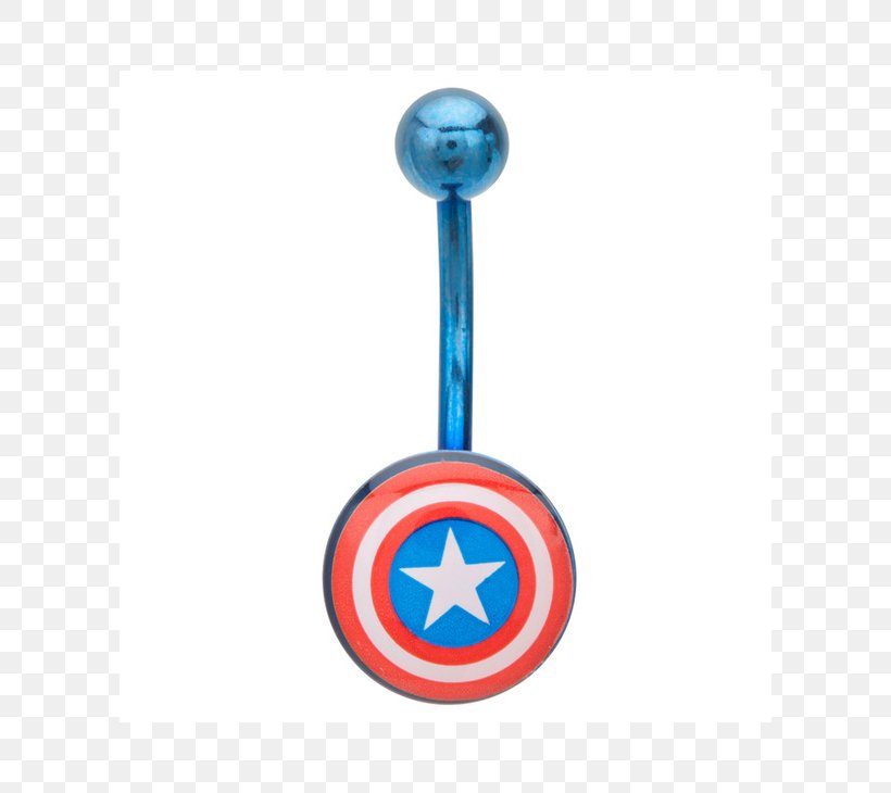 Captain America Navel Piercing Body Jewellery Superhero, PNG, 730x730px, Captain America, Audio, Barbell, Body Jewellery, Body Jewelry Download Free