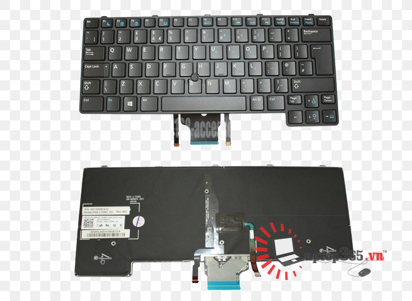Computer Keyboard Dell Latitude Laptop Numeric Keypads, PNG, 800x600px, Computer Keyboard, Central Processing Unit, Computer, Computer Accessory, Computer Component Download Free