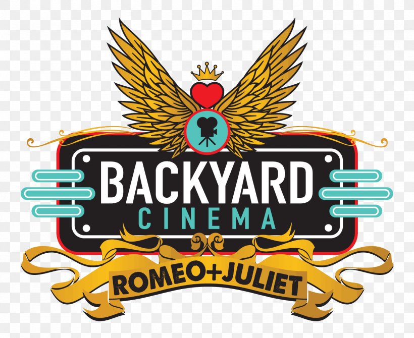 Romeo And Juliet Backyard Cinema Logo, PNG, 1344x1099px, Romeo, Artwork, Backyard Cinema, Baz Luhrmann, Brand Download Free