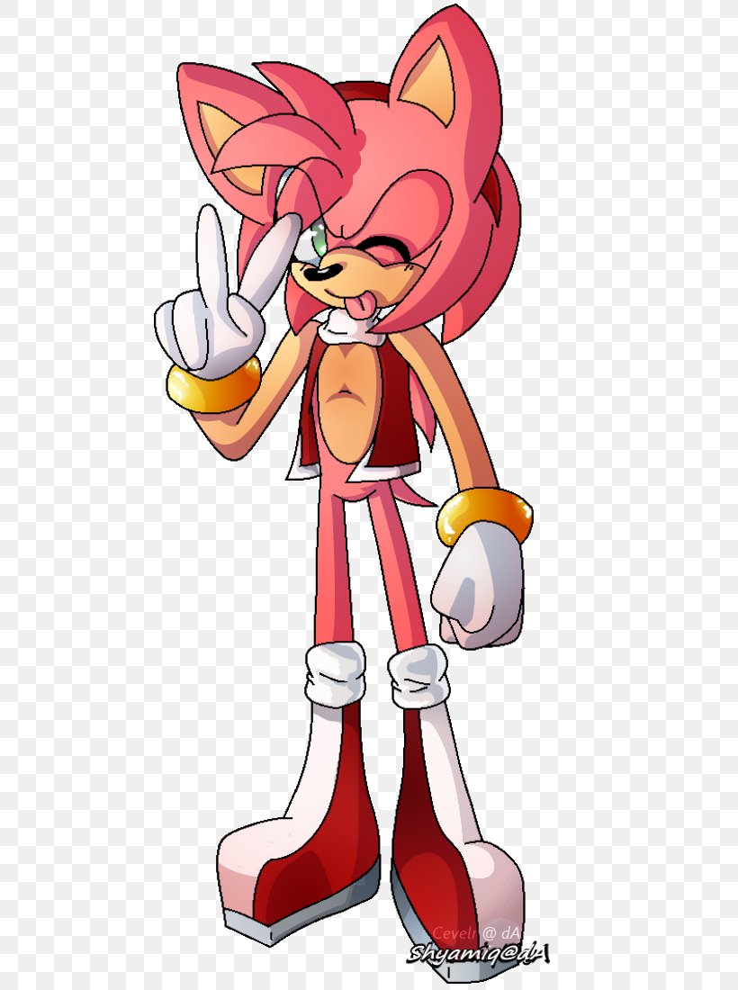 Gender Bender Knuckles The Echidna Sonic Chaos, PNG, 600x1100px, Watercolor, Cartoon, Flower, Frame, Heart Download Free