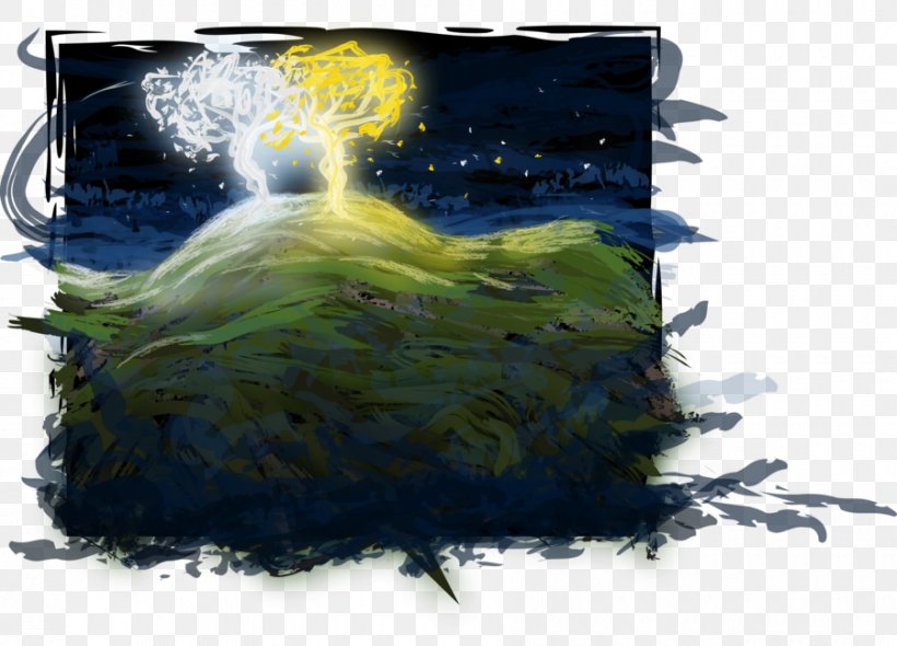 The Silmarillion Laurelin Telperion Two Trees Of Valinor Yavanna, PNG, 900x648px, Silmarillion, Art, Deviantart, Feather, J R R Tolkien Download Free