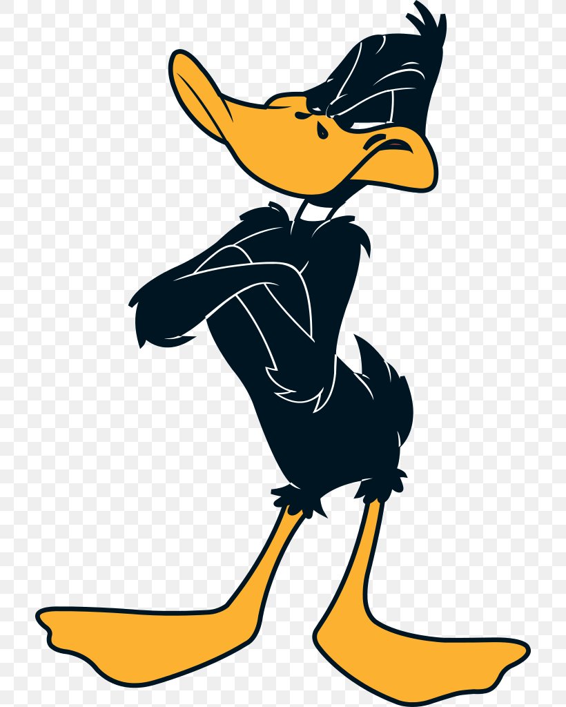 Daffy Duck Bugs Bunny Porky Pig Tweety Melissa Duck, PNG, 718x1024px, Daffy Duck, Animated Cartoon, Art, Beak, Bird Download Free