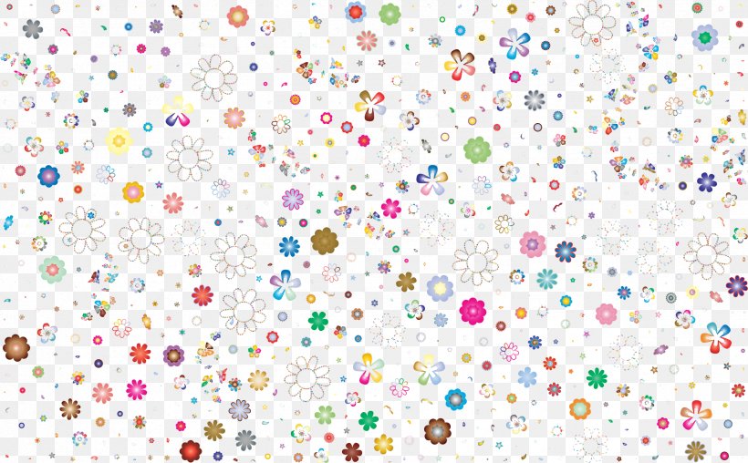 Flower Pattern, PNG, 2377x1475px, Flower, Confetti, Dots Per Inch, Floral Design, Fundal Download Free