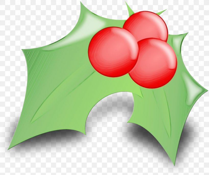 Holly, PNG, 845x711px, Watercolor, Green, Holly, Leaf, Paint Download Free