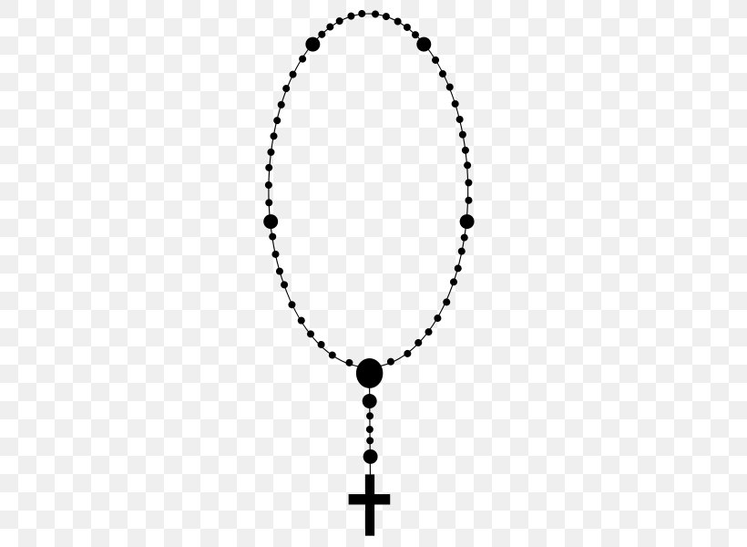 Praying The Rosary Prayer Clip Art, PNG, 424x600px, Rosary, Area, Bead, Black, Black And White Download Free