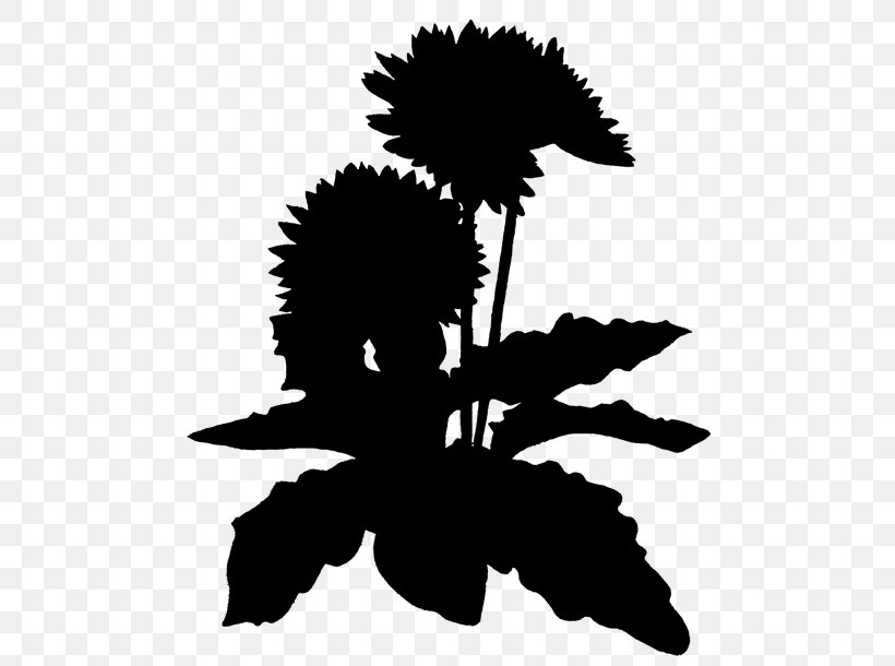 Flowering Plant Clip Art Character Silhouette, PNG, 500x610px, Flowering Plant, Black, Black M, Blackandwhite, Botany Download Free