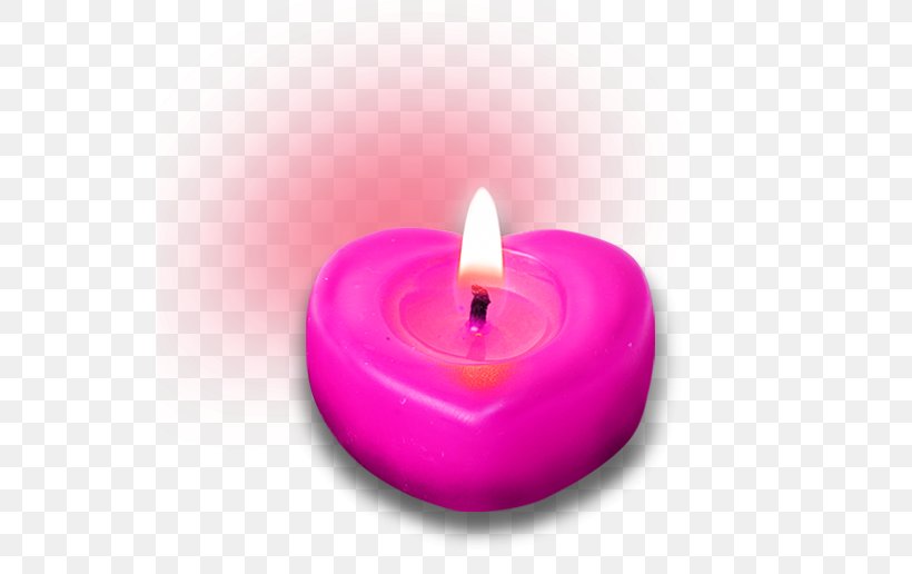 Heart Candle, PNG, 538x516px, Heart, Candle, Lighting, Magenta, Pink Download Free