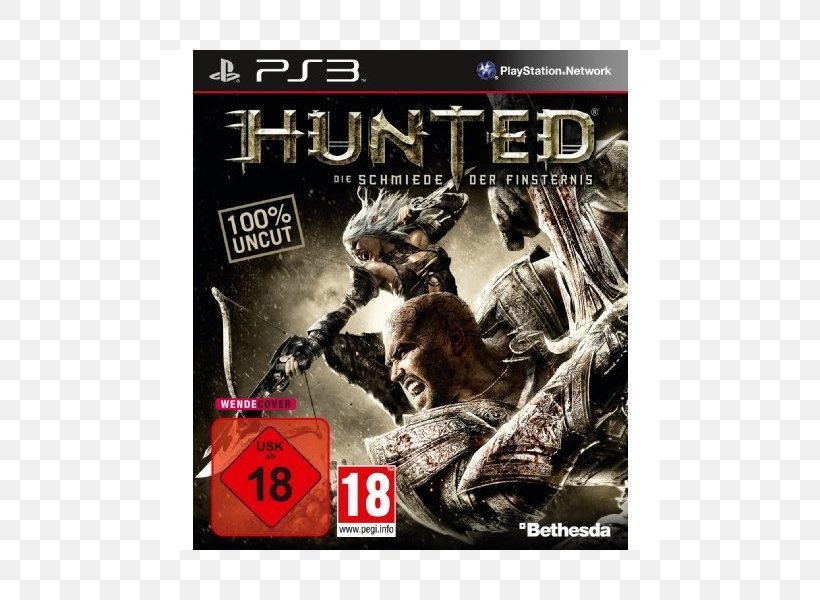 Hunted: The Demon's Forge Xbox 360 Demon's Souls Jurassic: The Hunted PlayStation, PNG, 800x600px, Xbox 360, Action Game, Bethesda Softworks, Cooperative Gameplay, Fallout New Vegas Download Free