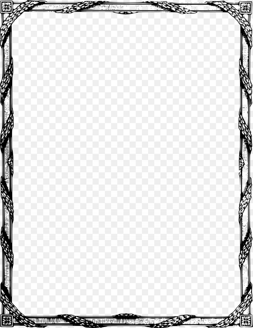 Picture Frame Clip Art, PNG, 1845x2400px, Picture Frame, Black, Black And White, Framing, Free Content Download Free