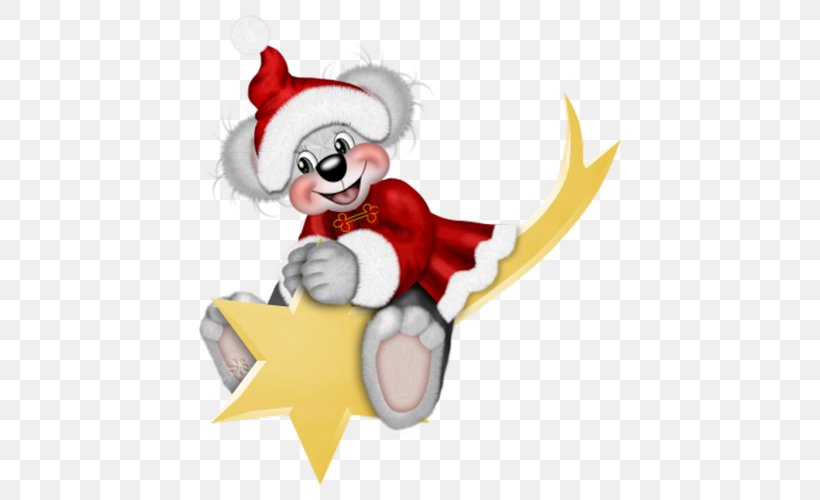 Santa Claus Christmas Ornament Desktop Wallpaper Clip Art, PNG, 500x500px, Watercolor, Cartoon, Flower, Frame, Heart Download Free