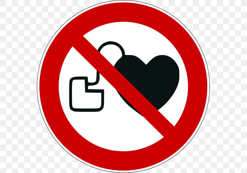 No Symbol Sign Safety ISO 7010 Prohibition In The United States, PNG, 575x575px, No Symbol, Area, Artificial Cardiac Pacemaker, Brand, Hazard Download Free
