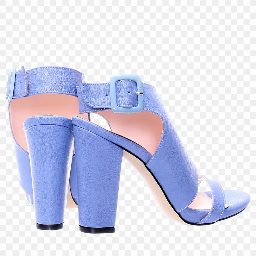 Sandal High-heeled Shoe, PNG, 900x900px, Sandal, Blue, Cobalt Blue, Electric Blue, Footwear Download Free