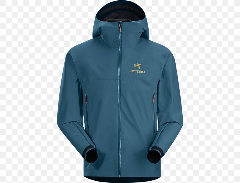 Shell Jacket Arc'teryx Raincoat, PNG, 450x625px, Jacket, Active Shirt, Blue, Clothing, Coat Download Free
