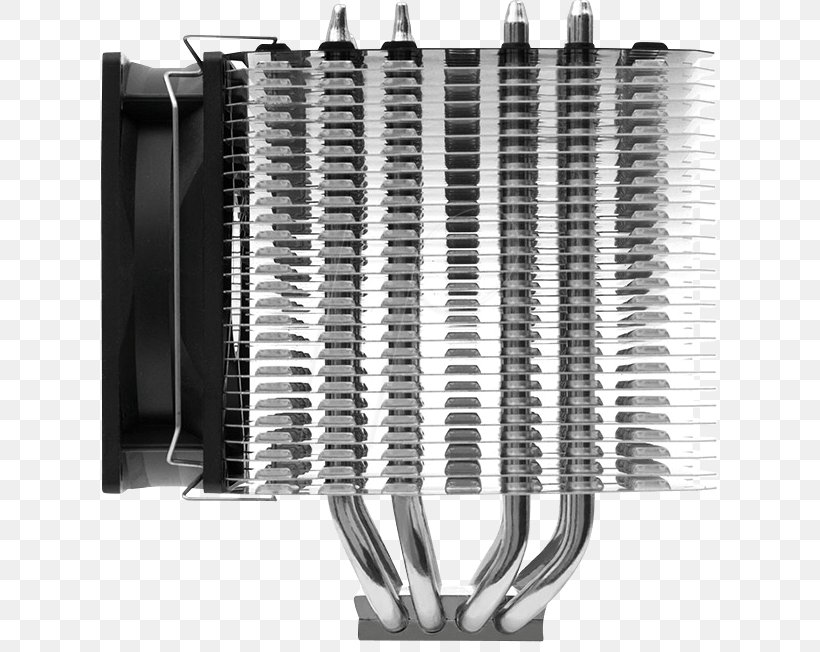 Computer System Cooling Parts Thermalright Central Processing Unit Heat Sink, PNG, 642x652px, Computer System Cooling Parts, Advanced Micro Devices, Amd Fx, Black And White, Central Processing Unit Download Free
