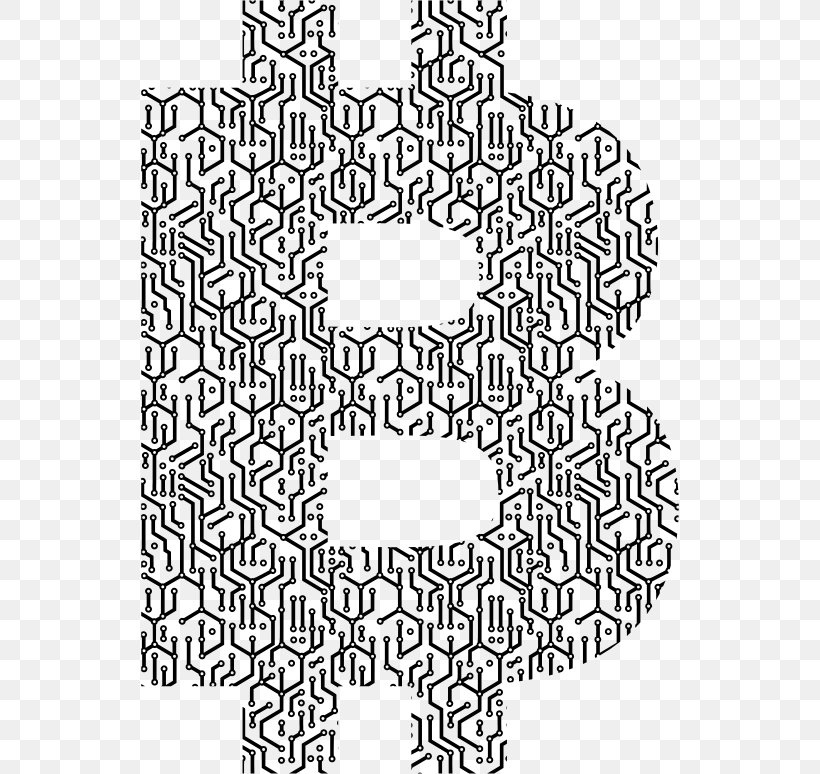 Digital Currency Bitcoin Money, PNG, 538x774px, Digital Currency, Area, Banknote, Bitcoin, Black And White Download Free