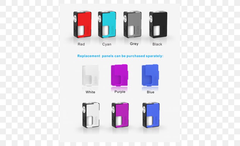 Electronic Cigarette Squonk Vapor Trail Channel Electric Battery Smoking, PNG, 500x500px, Electronic Cigarette, Adapter, Brand, Electric Battery, Electronics Download Free