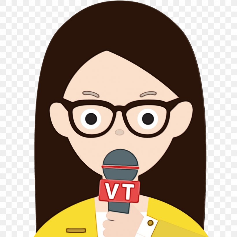 Glasses Background, PNG, 1024x1024px, Journalist, Animation, Cartoon, Glasses, News Download Free