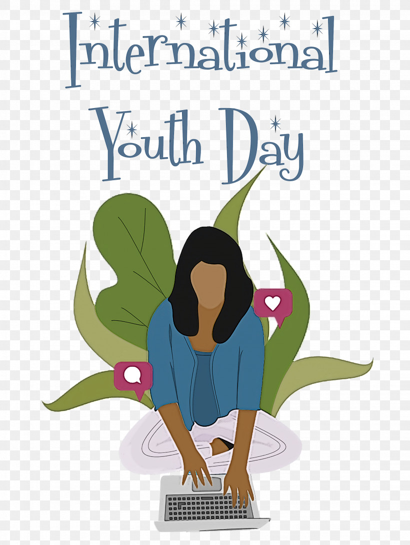 International Youth Day Youth Day, PNG, 2257x3000px, International Youth Day, Beak, Behavior, Birds, Cartoon Download Free