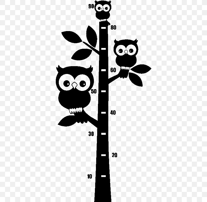 Tree Wall, PNG, 800x800px, Owl, Blackandwhite, Branch, Child, Decal Download Free