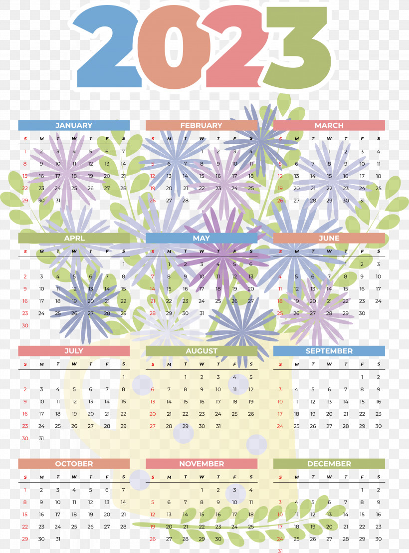 Calendar Line Font Pattern Flower, PNG, 3990x5393px, Calendar, Flower, Geometry, Line, Mathematics Download Free