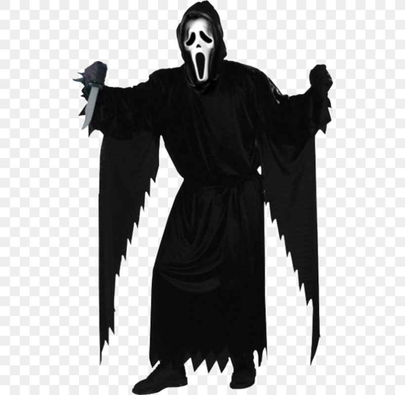 Ghostface Robe Costume Party Scream, PNG, 800x800px, Ghostface, Adult, Clothing, Costume, Costume Design Download Free