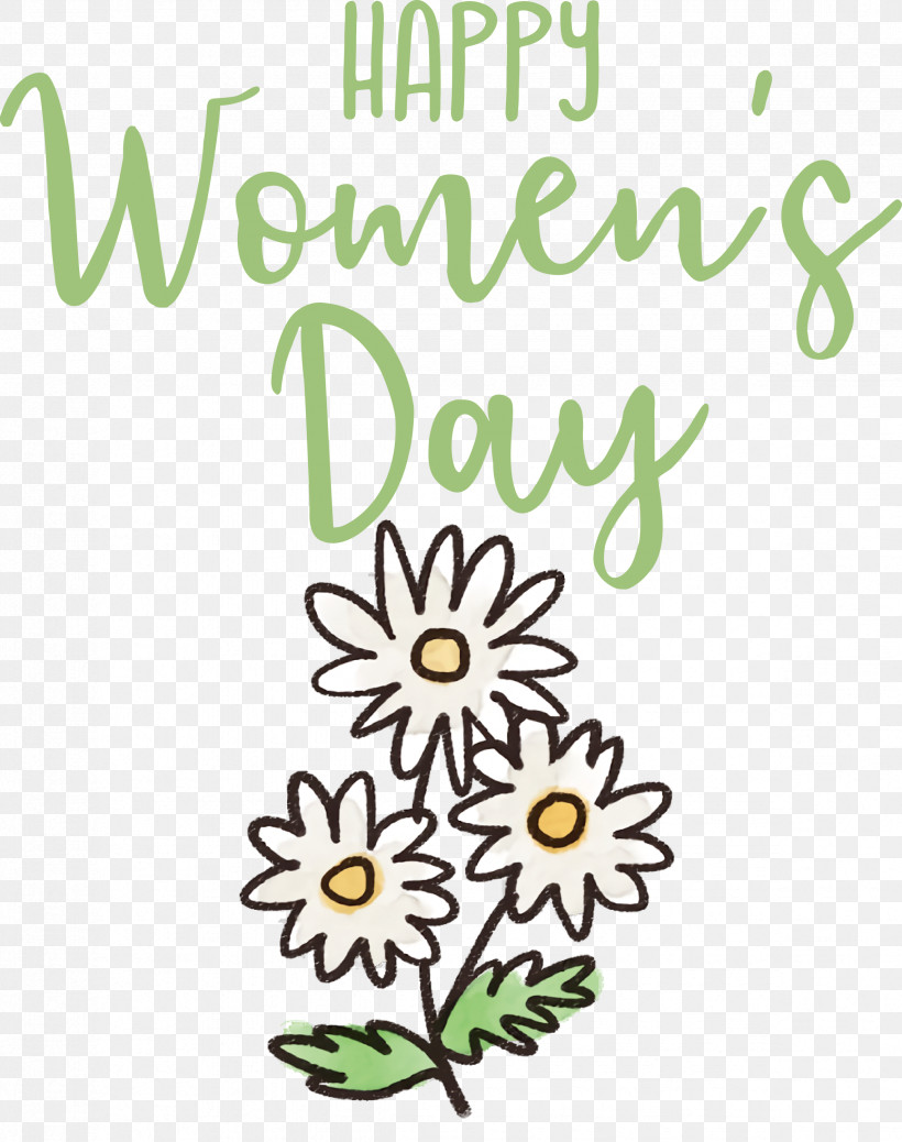 Happy Women’s Day, PNG, 2369x3000px, Floral Design, Cut Flowers, Flower, Green, Leaf Download Free