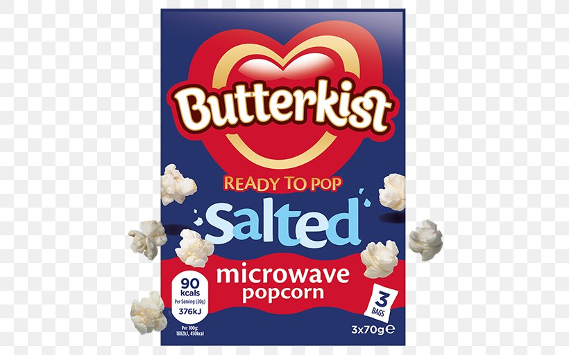 Microwave Popcorn Butterkist Salt Microwave Ovens, PNG, 500x513px, Popcorn, Brand, Butterkist, Flavor, Food Download Free