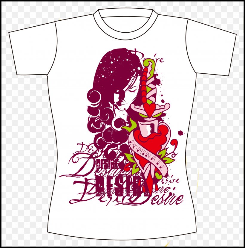 T-shirt Sleeve Designer, PNG, 2772x2800px, Watercolor, Cartoon, Flower, Frame, Heart Download Free