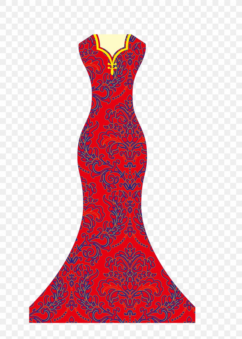 U76d8u6263 Clip Art, PNG, 1896x2659px, Chinoiserie, Cheongsam, Clothing, Cocktail Dress, Dance Dress Download Free